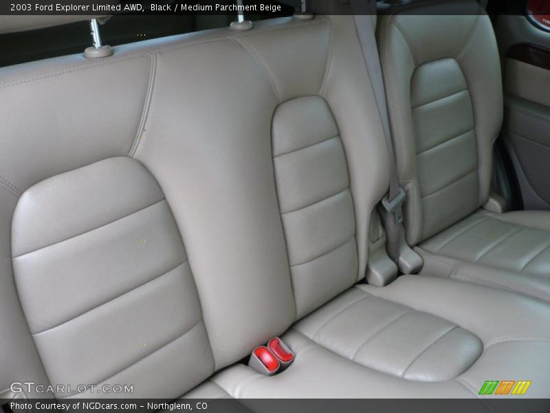 Black / Medium Parchment Beige 2003 Ford Explorer Limited AWD