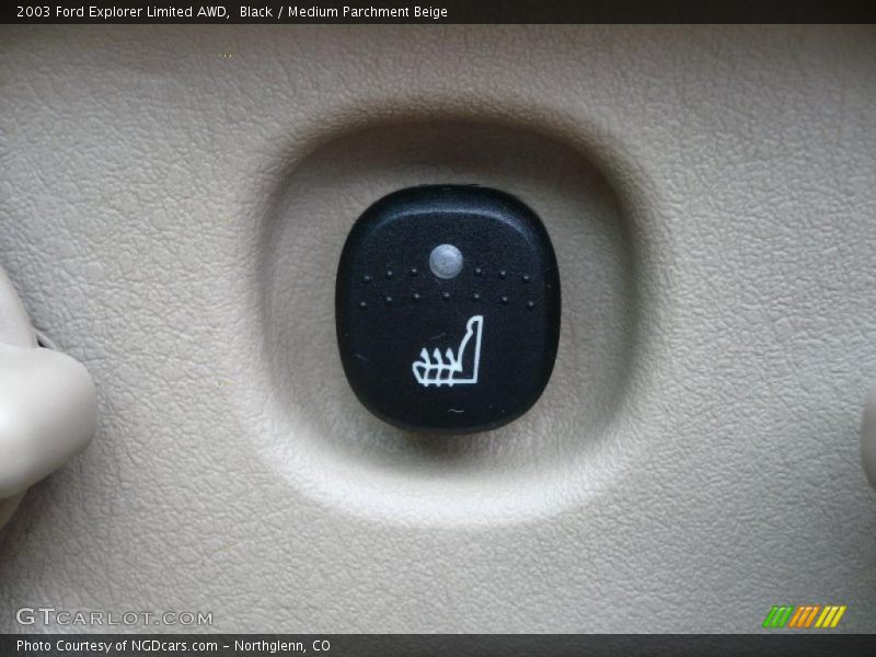 Black / Medium Parchment Beige 2003 Ford Explorer Limited AWD
