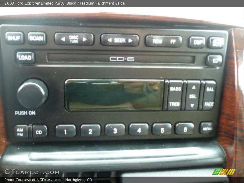 Black / Medium Parchment Beige 2003 Ford Explorer Limited AWD