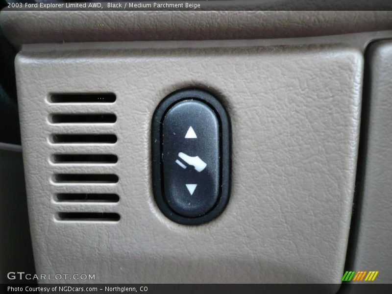 Black / Medium Parchment Beige 2003 Ford Explorer Limited AWD