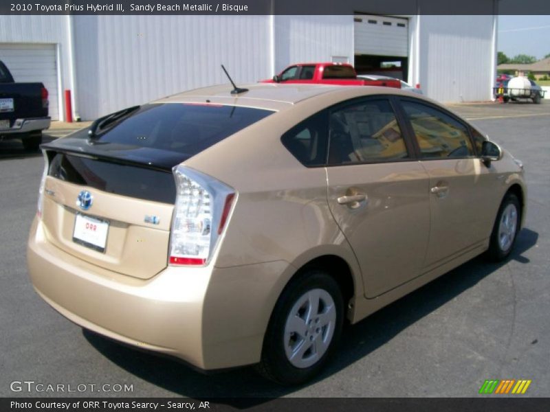 Sandy Beach Metallic / Bisque 2010 Toyota Prius Hybrid III