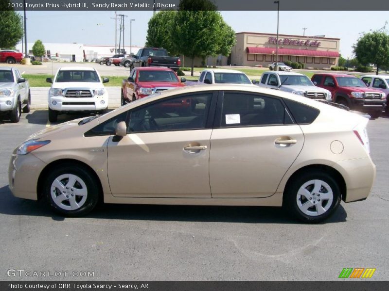 Sandy Beach Metallic / Bisque 2010 Toyota Prius Hybrid III