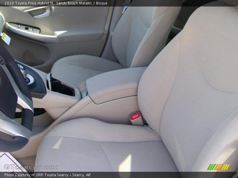Sandy Beach Metallic / Bisque 2010 Toyota Prius Hybrid III