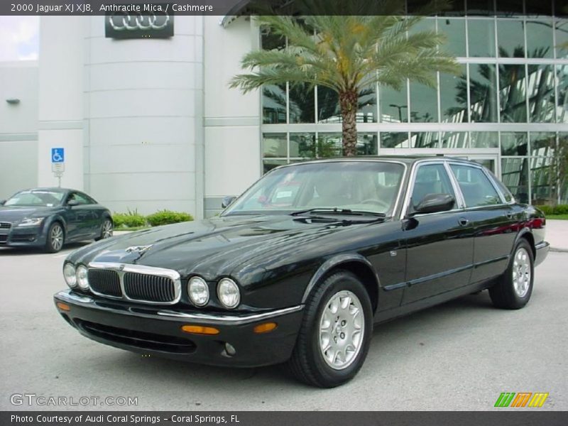 Anthracite Mica / Cashmere 2000 Jaguar XJ XJ8
