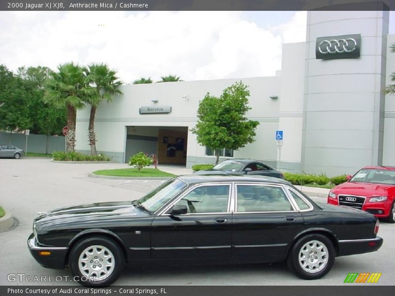 Anthracite Mica / Cashmere 2000 Jaguar XJ XJ8