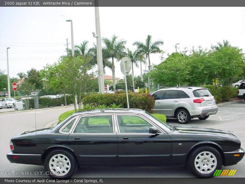 Anthracite Mica / Cashmere 2000 Jaguar XJ XJ8