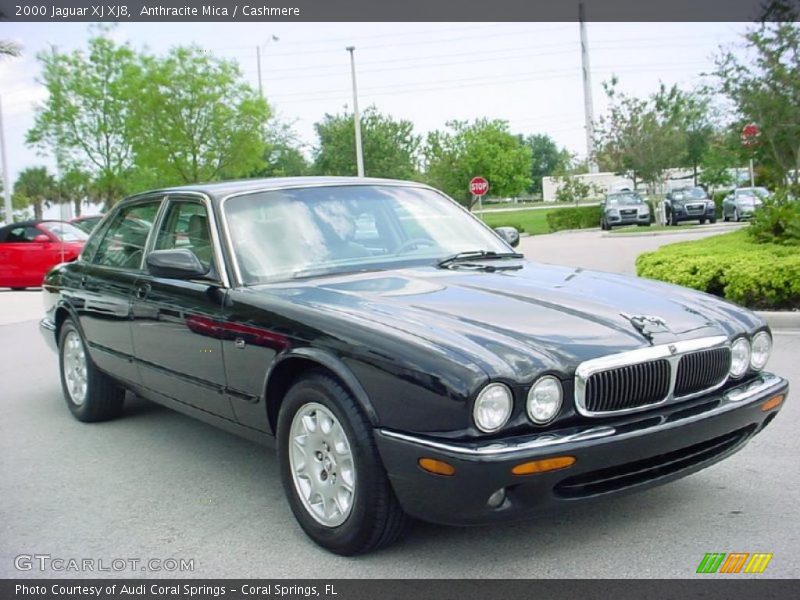 Anthracite Mica / Cashmere 2000 Jaguar XJ XJ8