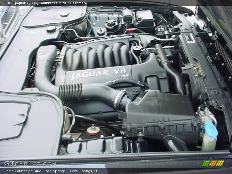 Anthracite Mica / Cashmere 2000 Jaguar XJ XJ8