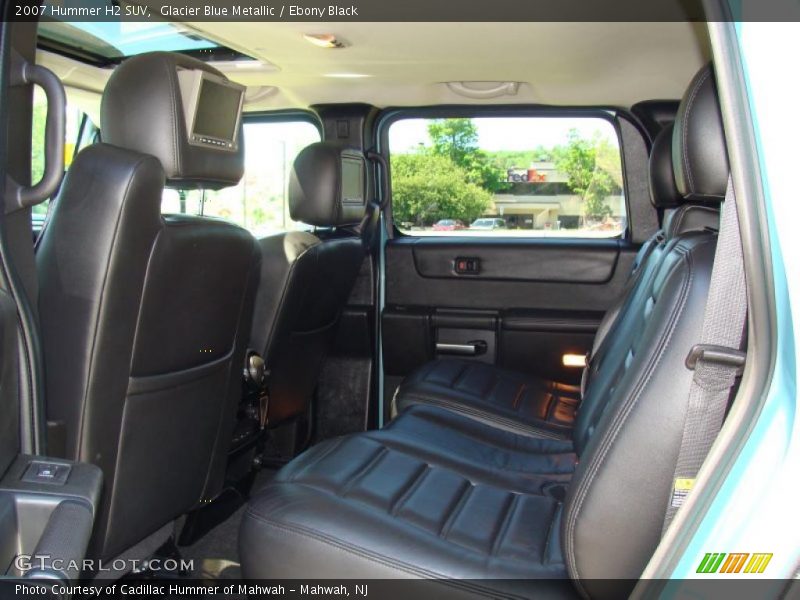 Glacier Blue Metallic / Ebony Black 2007 Hummer H2 SUV