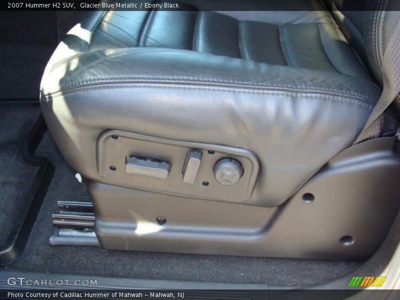 Glacier Blue Metallic / Ebony Black 2007 Hummer H2 SUV
