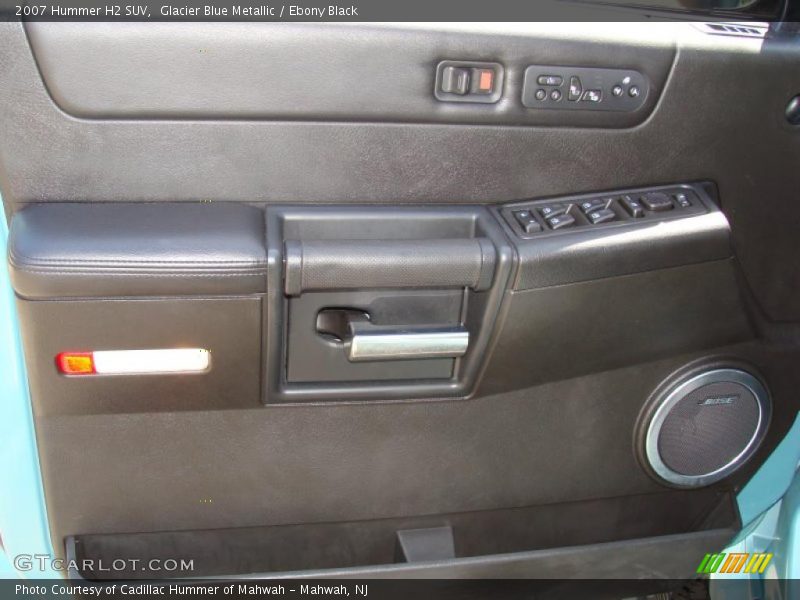 Glacier Blue Metallic / Ebony Black 2007 Hummer H2 SUV