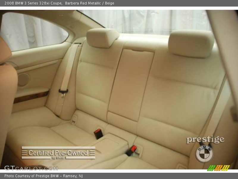 Barbera Red Metallic / Beige 2008 BMW 3 Series 328xi Coupe