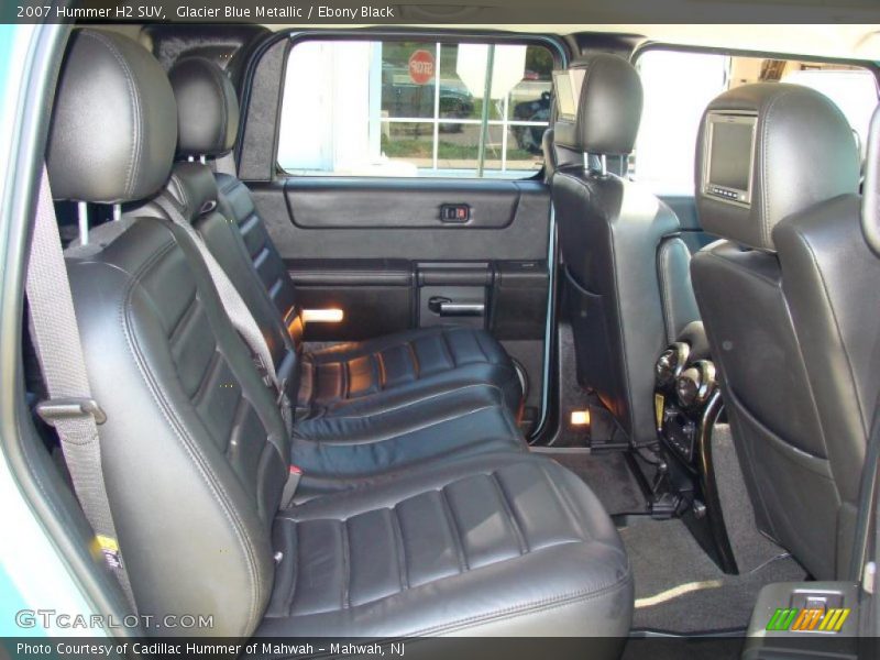 Glacier Blue Metallic / Ebony Black 2007 Hummer H2 SUV