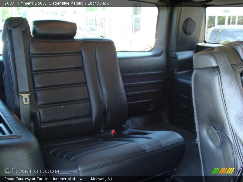 Glacier Blue Metallic / Ebony Black 2007 Hummer H2 SUV