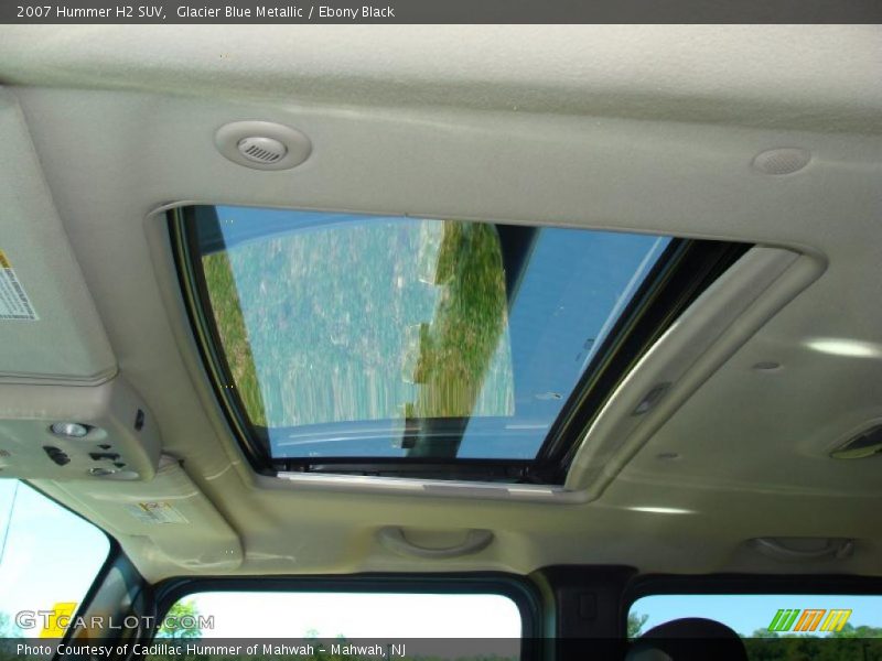 Glacier Blue Metallic / Ebony Black 2007 Hummer H2 SUV
