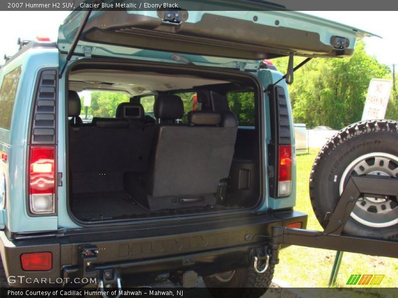 Glacier Blue Metallic / Ebony Black 2007 Hummer H2 SUV