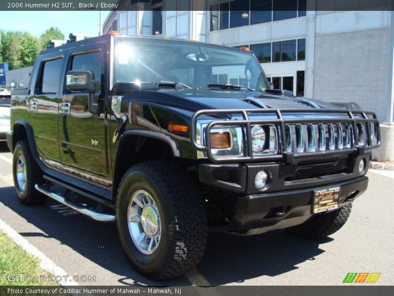 Black / Ebony 2006 Hummer H2 SUT