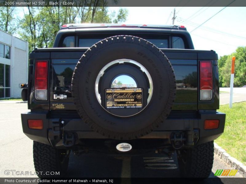 Black / Ebony 2006 Hummer H2 SUT