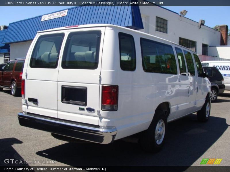 Oxford White / Medium Flint 2009 Ford E Series Van E350 Super Duty XL Extended Passenger