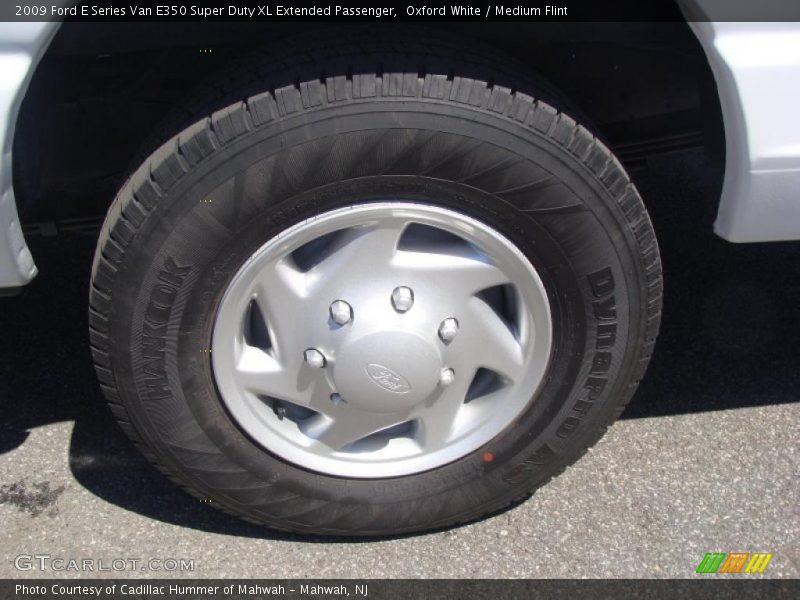 Oxford White / Medium Flint 2009 Ford E Series Van E350 Super Duty XL Extended Passenger