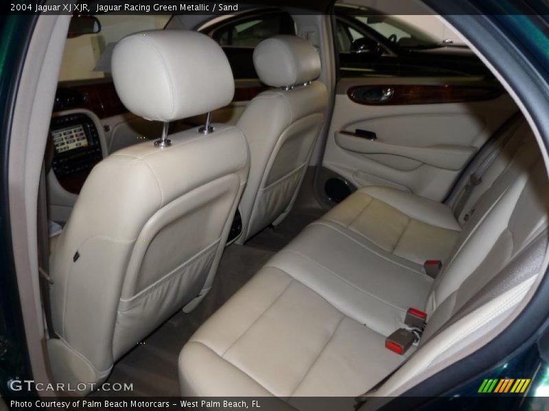 Jaguar Racing Green Metallic / Sand 2004 Jaguar XJ XJR