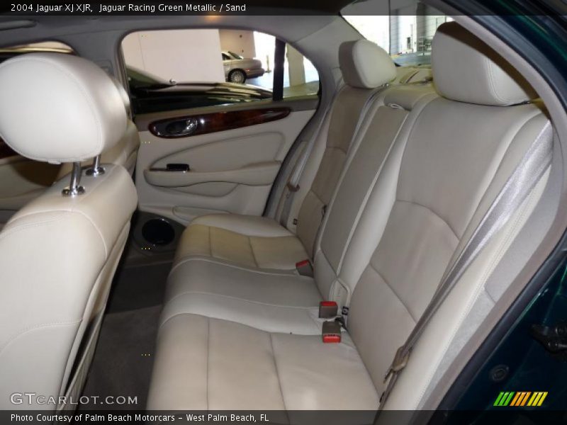 Jaguar Racing Green Metallic / Sand 2004 Jaguar XJ XJR
