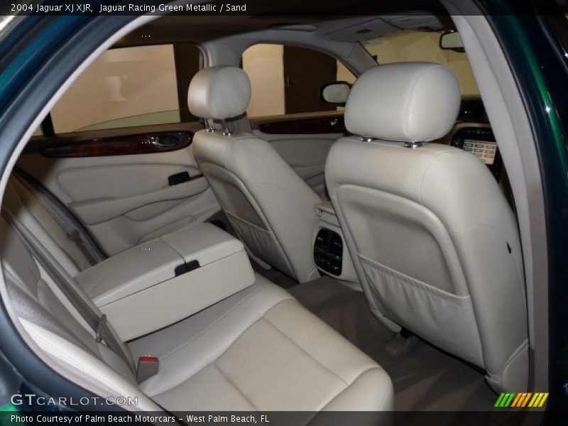 Jaguar Racing Green Metallic / Sand 2004 Jaguar XJ XJR