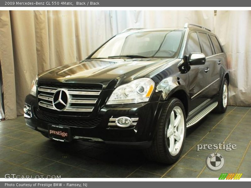 Black / Black 2009 Mercedes-Benz GL 550 4Matic