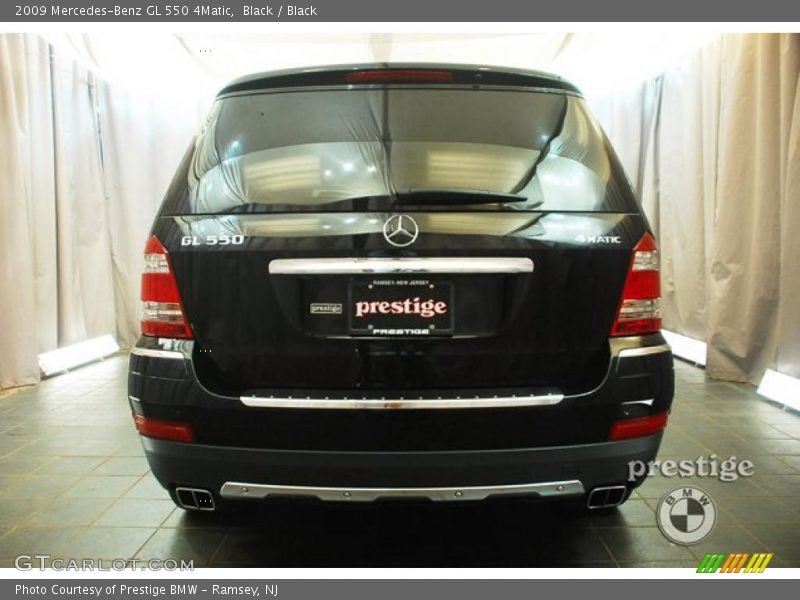 Black / Black 2009 Mercedes-Benz GL 550 4Matic