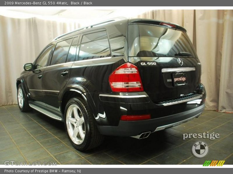 Black / Black 2009 Mercedes-Benz GL 550 4Matic