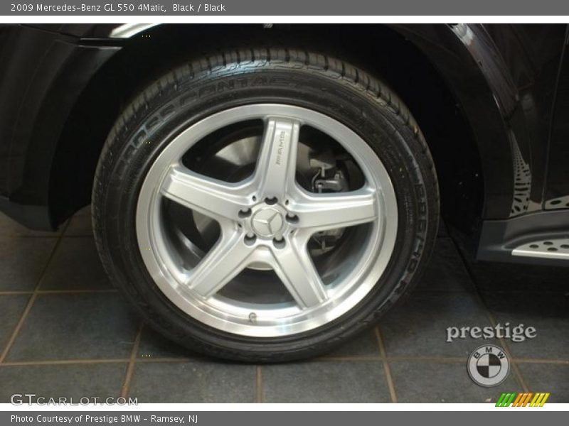 Black / Black 2009 Mercedes-Benz GL 550 4Matic