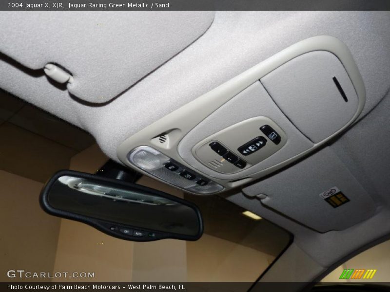 Jaguar Racing Green Metallic / Sand 2004 Jaguar XJ XJR
