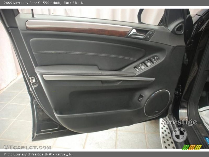 Black / Black 2009 Mercedes-Benz GL 550 4Matic