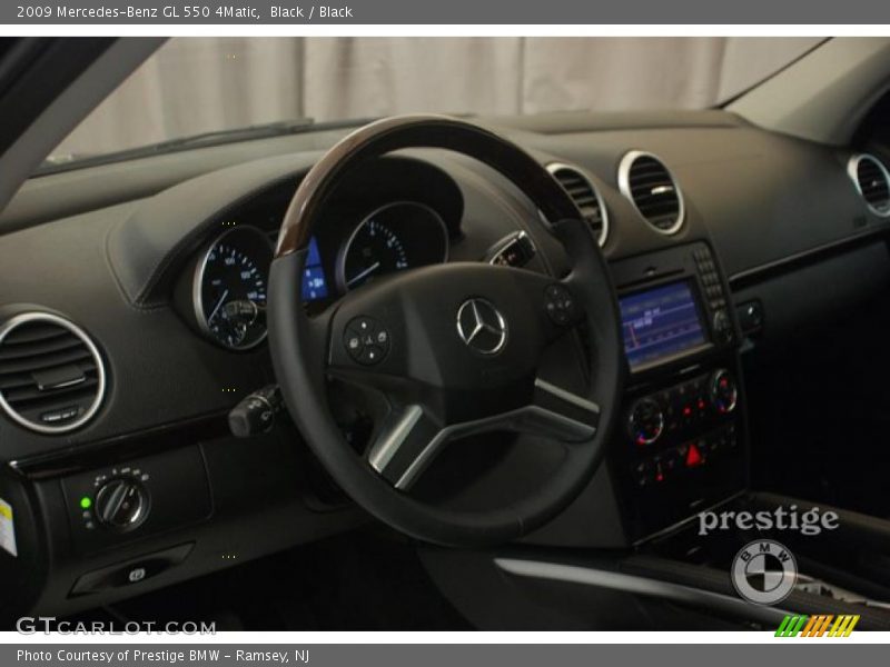 Black / Black 2009 Mercedes-Benz GL 550 4Matic