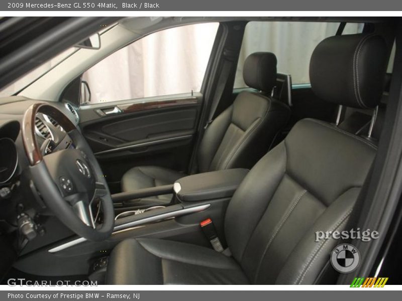Black / Black 2009 Mercedes-Benz GL 550 4Matic