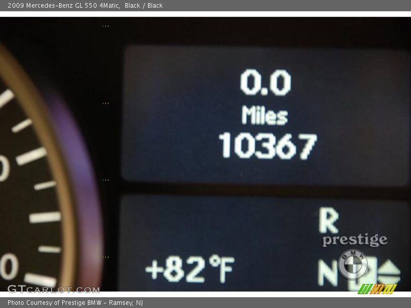 Black / Black 2009 Mercedes-Benz GL 550 4Matic