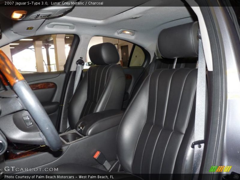 Lunar Grey Metallic / Charcoal 2007 Jaguar S-Type 3.0