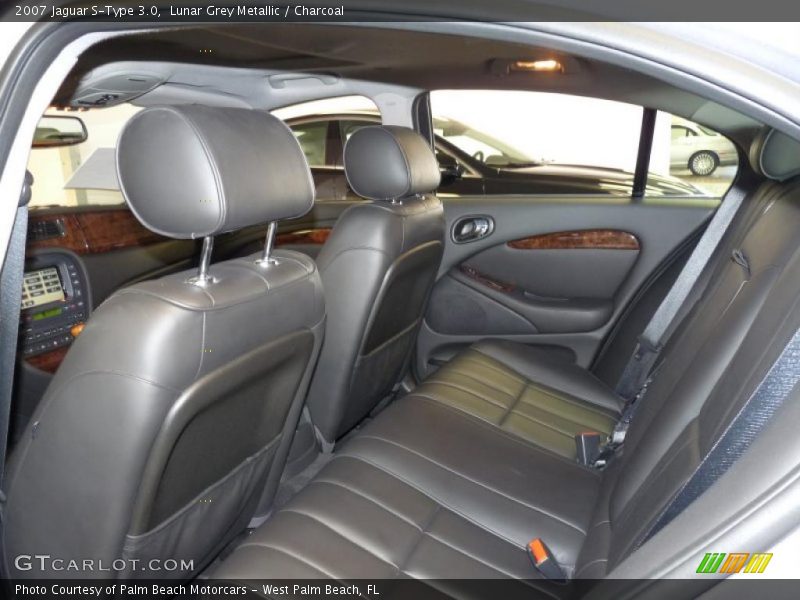 Lunar Grey Metallic / Charcoal 2007 Jaguar S-Type 3.0