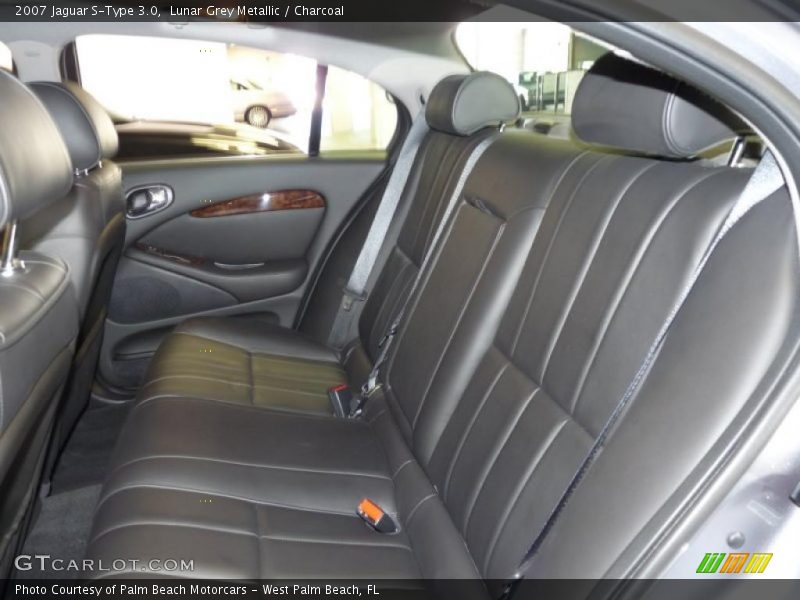 Lunar Grey Metallic / Charcoal 2007 Jaguar S-Type 3.0