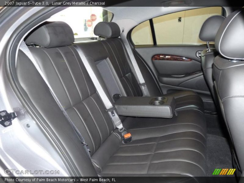 Lunar Grey Metallic / Charcoal 2007 Jaguar S-Type 3.0