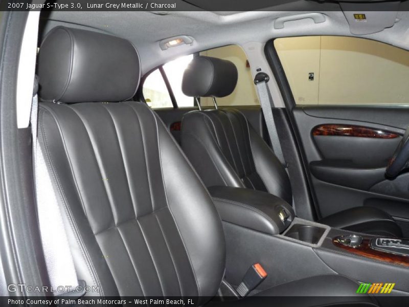 Lunar Grey Metallic / Charcoal 2007 Jaguar S-Type 3.0
