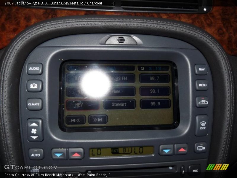 Lunar Grey Metallic / Charcoal 2007 Jaguar S-Type 3.0