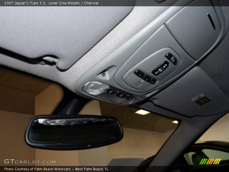 Lunar Grey Metallic / Charcoal 2007 Jaguar S-Type 3.0