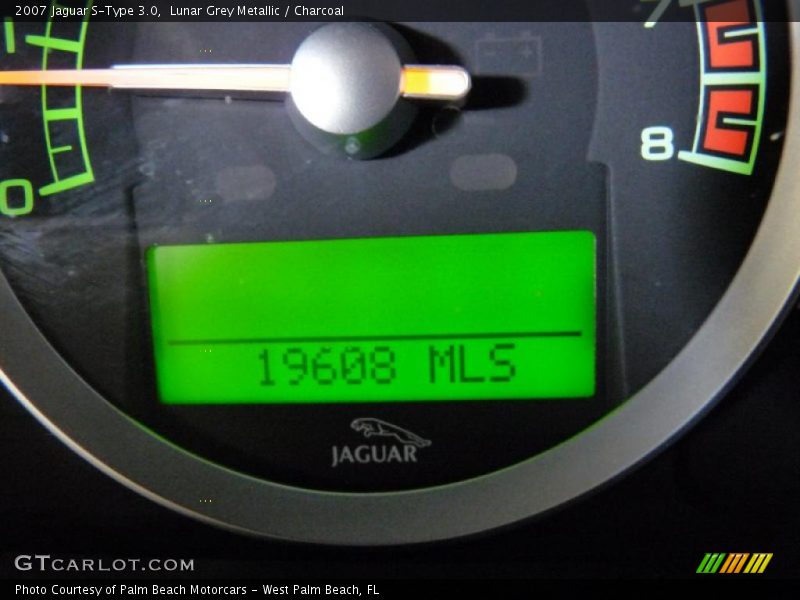 Lunar Grey Metallic / Charcoal 2007 Jaguar S-Type 3.0