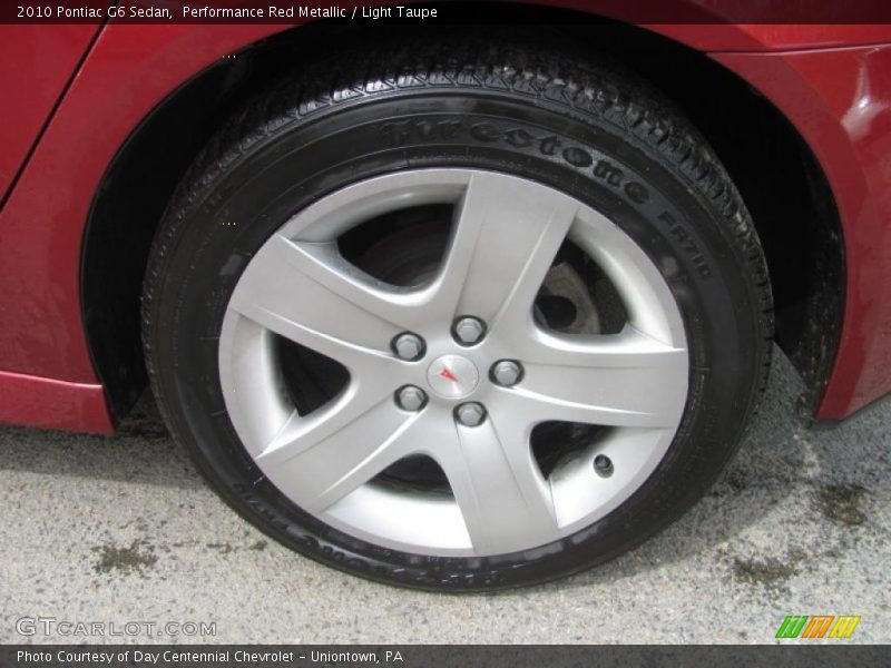 Performance Red Metallic / Light Taupe 2010 Pontiac G6 Sedan