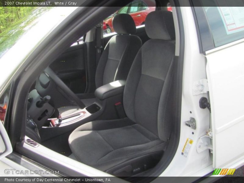 White / Gray 2007 Chevrolet Impala LT