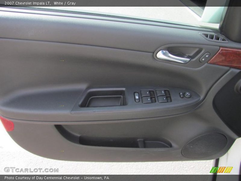 White / Gray 2007 Chevrolet Impala LT