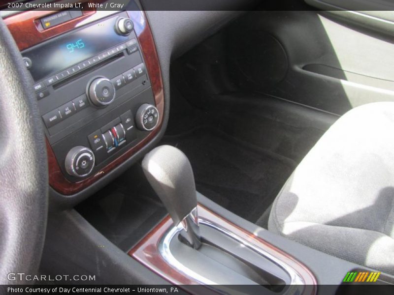 White / Gray 2007 Chevrolet Impala LT