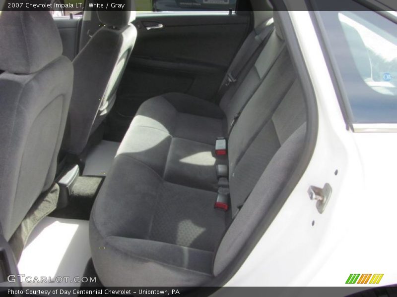 White / Gray 2007 Chevrolet Impala LT