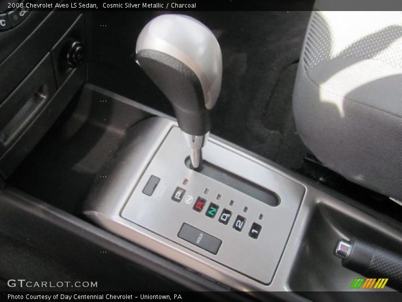 Cosmic Silver Metallic / Charcoal 2008 Chevrolet Aveo LS Sedan